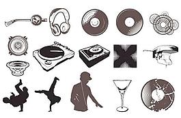 GoMedia出品的趋势矢量素材set15 dj