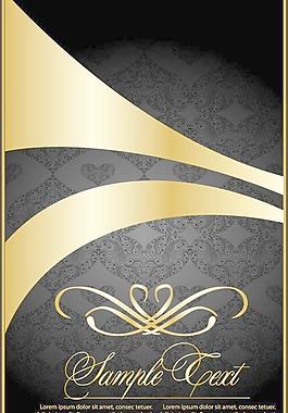 欧洲古典花纹矢量素材03