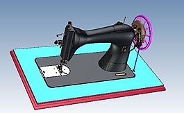 缝纫机3D模型