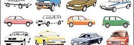 美丽的cars-1矢量