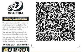 无缝的漩涡图案