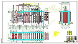 12吨余热锅炉总图