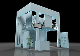 展览设计3D模型