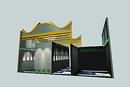3D展览设计展示3d模型