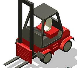 叉车3D模型