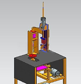 拋光機3d模型