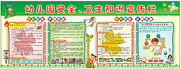 幼儿园安全卫生知识宣传栏