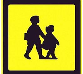 校车警告标志（英国）