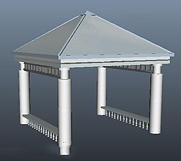 建筑亭子