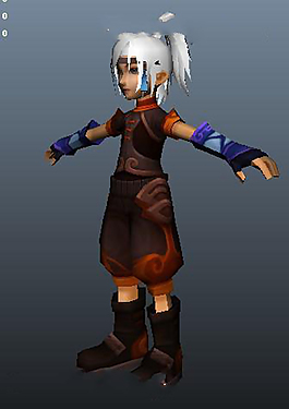 白发小魔女