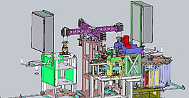 双转台工作站3D模型