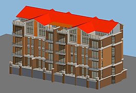 别有洞天的建筑模型3d设计