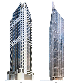 城市楼房建筑