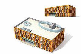 商业大厦3D模型设计