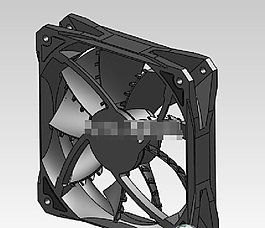 通风机3D模型