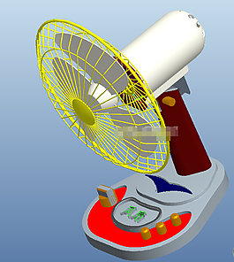 电风扇3D模型