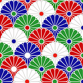 日系花纹