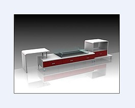 现代时尚的电视柜子