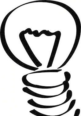 灯泡素描艺术剪辑