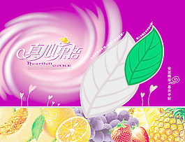 冰激凌水果包装