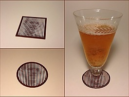 镂空杯垫