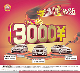 汽车促销补贴