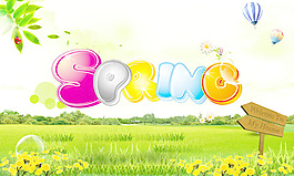 春天spring海报