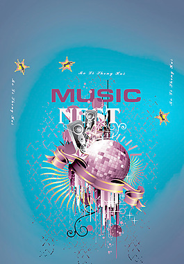 潮流音乐海报