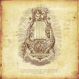 欧式金竖琴海报