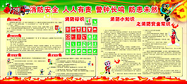 消防宣传栏