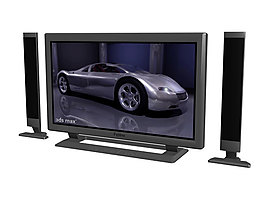 液晶电视模型