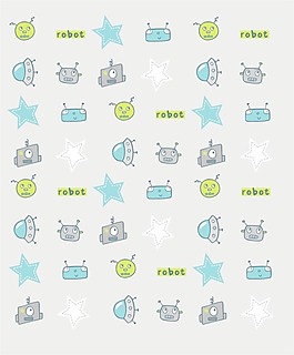 童装可爱外星人印花