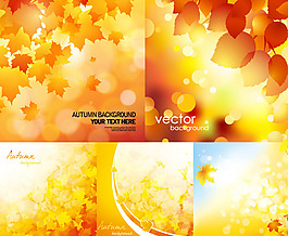 精美秋日背景
