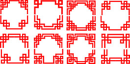 窗花边框cdr
