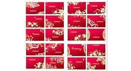 欧式完美金色花纹