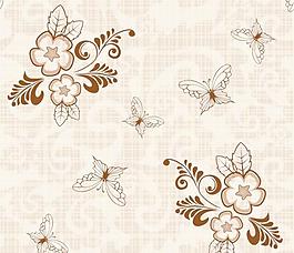 花纹矢量花纹底纹背景矢量素材