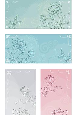矢量花纹