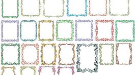 花边-金牌底纹矢量模板下载