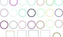 花边-金牌底纹矢量模板下载