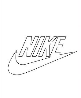 耐克 logo图片