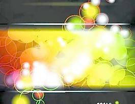 矢量彩色光晕华丽背景