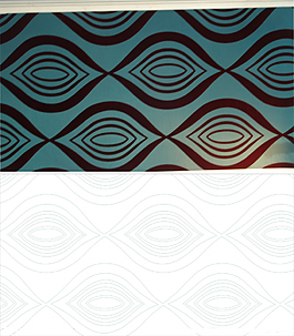 抽象图心形图设计CDR