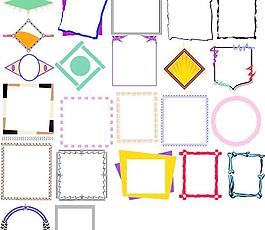 花边-金牌底纹矢量模板下载
