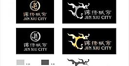 锦绣城市 logo 设计图片