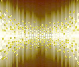 绿色马赛克背景矢量图