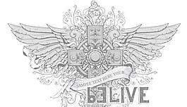 潮流T恤图案16矢量图