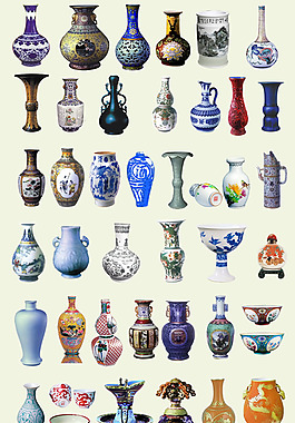 青花瓷花瓶图片 青花瓷花瓶素材 青花瓷花瓶模板免费下载 六图网