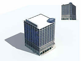 方形大楼建筑