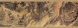 佛教古画psd素材