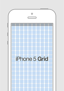 iPhone5-gridpsd素材